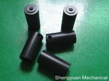 Anodizing CNC Precision Machining Black Anodize Alumunium Long Sleeve Knobs M8