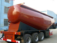 3 axle powder bulk cement trailer for transporting bpw brand air suspension