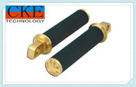 Knurled Brass Precision Turning Parts With Black Anodized For Motorcycle