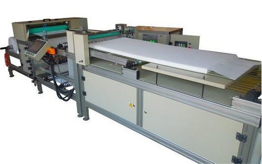 Customized PU Panel Air Filter Rotary Pleating Machine 350mm Width