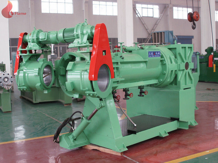 Hardened gear box Strainer Extruder Rubber Processing Machine , Filter Making Machines
