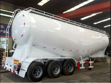 3 axle powder bulk cement trailer for transporting bpw brand air suspension