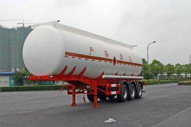 Liquid Tank Truck / Liquid Gas Semi-Trailer Stainless Steel 38CBM 3axles