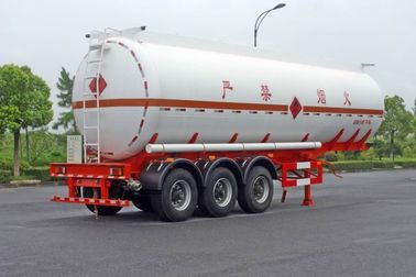 Liquid Tank Truck / Liquid Gas Semi-Trailer Stainless Steel 38CBM 3axles