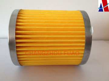 Diesel  Engine Air Filter Element Yellow Color Paper material 80 * 88mm