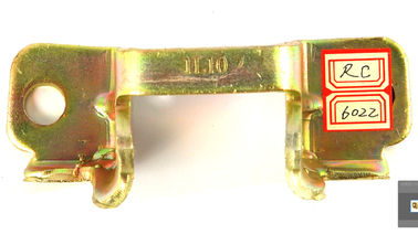 Custom Punching Auto Stamping Parts , Brass Auto Door Hinge