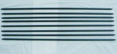 Aluminum Long Shaft Precision Turned Parts Ra 0.8 Black Anodize