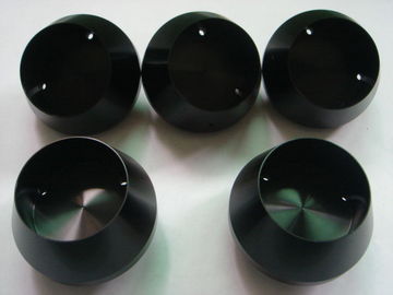 AL6061-T6 Aluminum Precision Turned Parts With Black Anodized