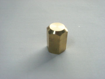 Custom Brass CNC Precision Machining , Hexagonal Brass CNC Bushing Turning Parts