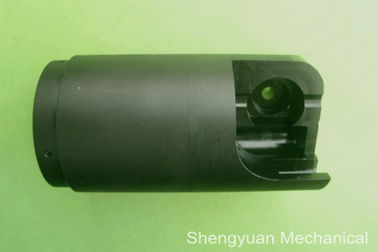 Black POM Precision CNC Turned Plastic Parts Custom Fabrication