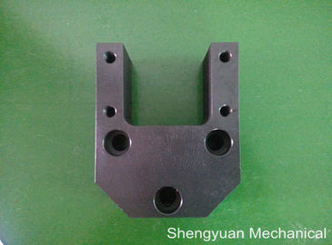 Black Oxide C.R.S CNC Precision Machine Parts Cylinder Mounting Bracket