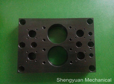Black Oxidation C.R.S CNC Precision Machining Parts Top Plate Sheet
