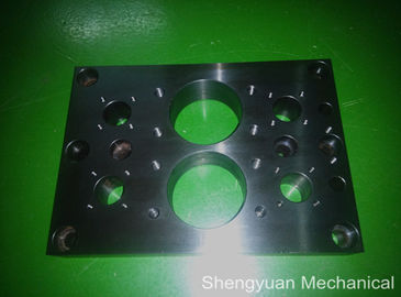 Black Oxidation C.R.S CNC Precision Machining Parts Top Plate Sheet