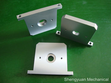 Encoder Natural Anodize CNC Precision Machining AL6061 Bracket Metal Ball Bearing