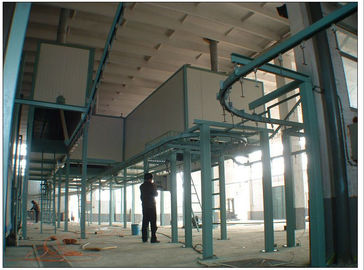 Color Powder Paint Coating Lines System For Pipeline Of Pre-Treatment Equipment