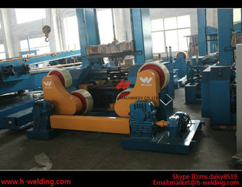 5 Ton Self-aligned Pipe Rotators for Welding , Tank Turning Rolls for Vessel / Boiler