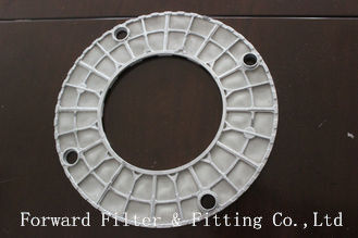 Metal Casting Products Aluminum Oil Filter Plate With 0.5 - 8mm Thickness