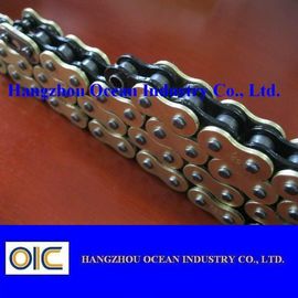 520 X Ring Motorcycle Chain With Black Inside Yellow Outerside