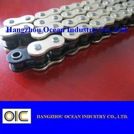520 X Ring Motorcycle Chain With Black Inside Yellow Outerside