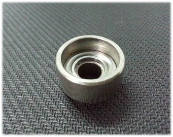 Nikel Plated Highly Precise CNC Aluminium Spare Parts / Aerospace RF Connector