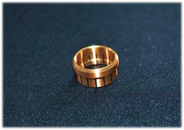 Customize Brass CNC Precision Turned Parts RF Aerospace Connector