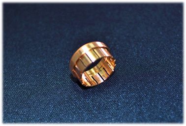 Customize Brass CNC Precision Turned Parts RF Aerospace Connector