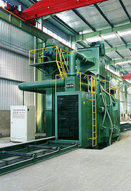 Auto H-beam Production Line , Steel Plate Shot-blasting Machine For Metal / Metallurgy Machinery