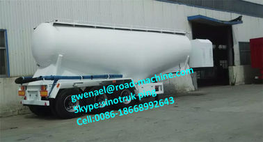 2 Axle / 3 Axle Bulk Cement Semi Trailer Trucks With 30m³ - 68m³ Capacity