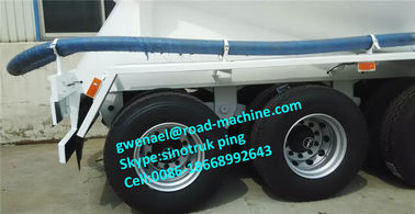 2 Axle / 3 Axle Bulk Cement Semi Trailer Trucks With 30m³ - 68m³ Capacity