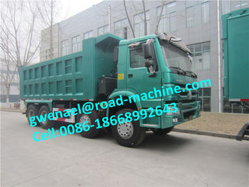HOWO 8x4 50t Heavy Duty Dump Truck , HYVA Hdraulic lifting system