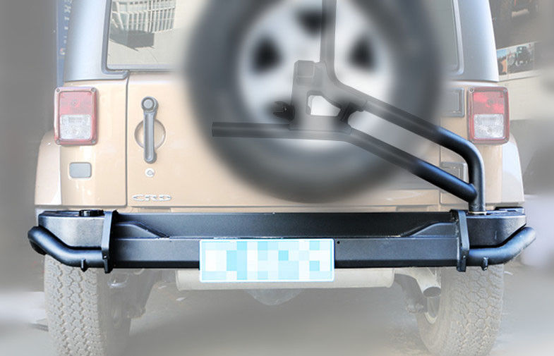 Upgrade Auto Spare Parts For Wrangler 2007 - 2015 , AEV Rear Bumper and Spare Tire Carrier