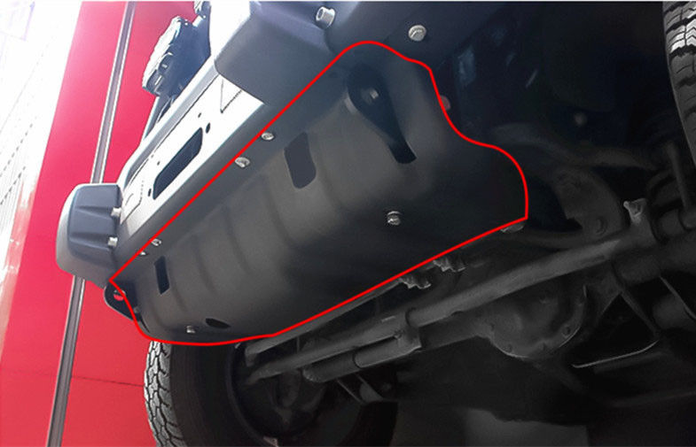 Upgrade Auto Spare Parts For Wrangler 2007 - 2016 AEV Steel Front Bumper Skid