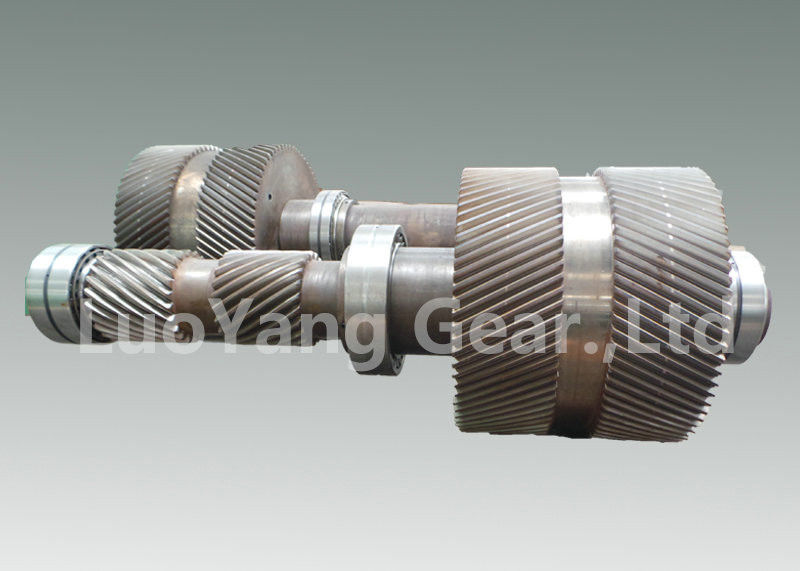 CNC Precision Turning Parts Coniflex Gear Shaft With Aluminum , Steel For Feeding Machinery