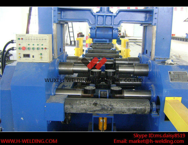 H Beam Production Line Heavy Duty Assembly Machines for Steel Structure