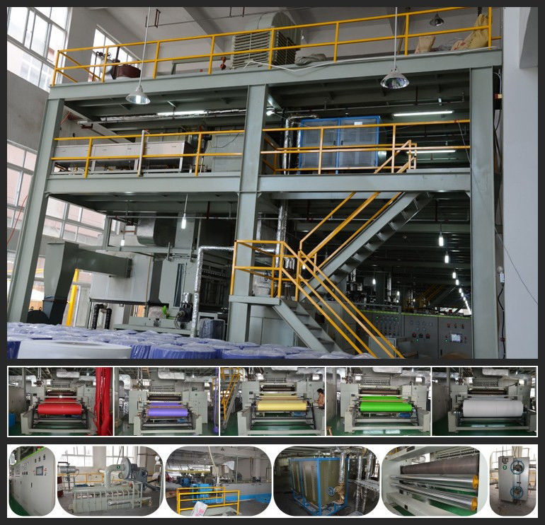 High Speed Non Woven Fabric Production Line compact construction