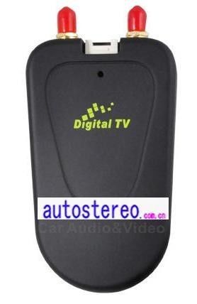 Car Digital TV Tuner Receiver Auto Spare Parts MPEG-4 DVB-T with TV Aerial for S100 S150 Stereo