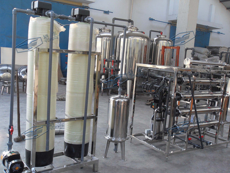 Small Type Fiberglass Water RO System For Bottle Water Production Line
